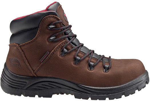 MEN'S AVENGER FRAMER BROWN 6 W/P P/R A7221 – Shoeworks